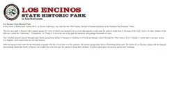 Desktop Screenshot of los-encinos.org